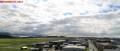 Bodø: Start- und Landebahn des Flughafens vom alten Towers aus gesehen