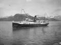 DS DRONNING MAUD (1925) in Fahrt / publich domain - Fotograf: Anders Beer Wilse/Norwegian Museum of Cultural History