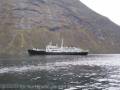 MS LOFOTEN vor Urke im Norangsfjord