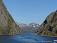 Blick aus dem Trollfjord