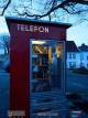 Klosteret 17, Røde Telefonkiosk als Lesekiosk