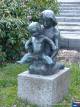 Bronzestatue, Mor med liten gutt