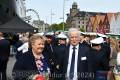 HAVILA POLLUX in Bergen am 13.05.2024 -ehemalige Ministerpräsidentin Erna Solberg und Per Sævik