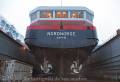 MS NORDNORGE im Trockendock, Bredo-Werft, Bremerhaven, Jan.2013